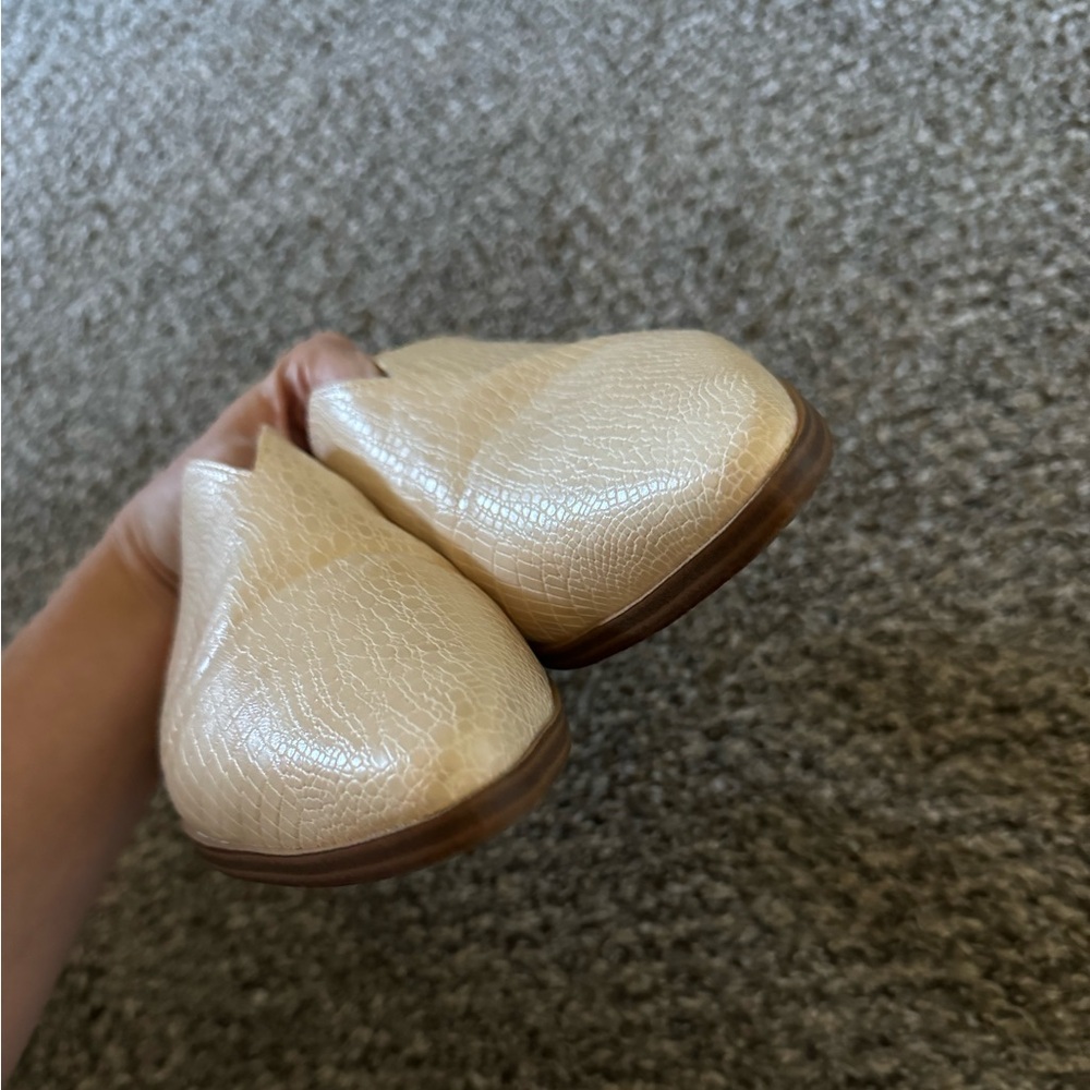 Yellow Box Flat Mules - Picture 2 of 2